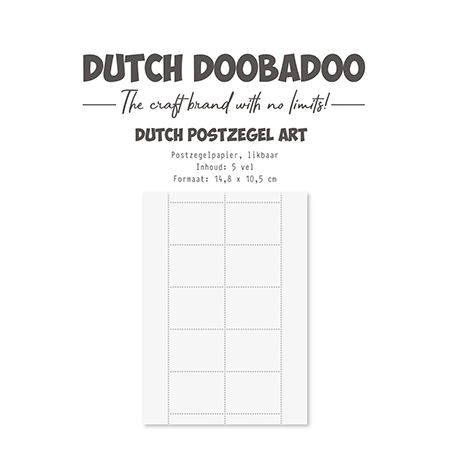 Basics Postzegel - Dutch Doobadoo