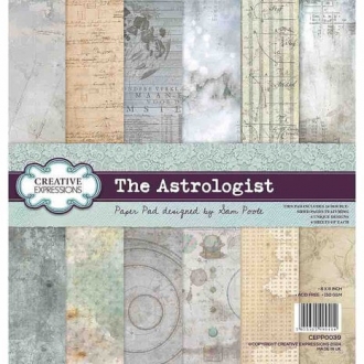 Sam Poole 8x8" Paper Pad The Astrologist - Creative Expressions