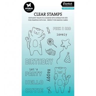 Clearstamp Peek a Boo Slider Essentials Nr.761 - Studio Light