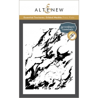 Gilded Marble Press Plate/Foil Plate - Altenew