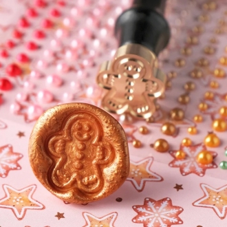 Gingerbread Man Wax Stamper...