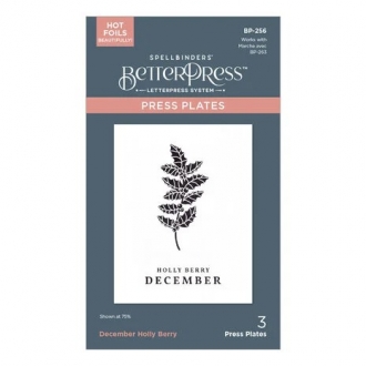 December Holly Berry Press...