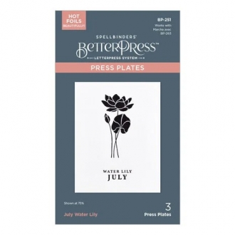 July Water Lily Press...