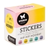 Hip Hip Hooray ø30mm Round Stickers on Roll (100pcs) - Studio Light