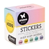 Hiep Hiep Hoera ø30mm Round Stickers on Roll (100pcs) - Studio Light