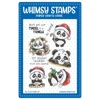 Panda Christmas Clearstamp...