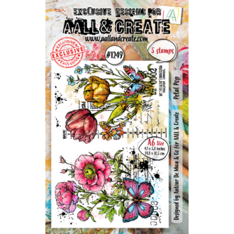 Clearstamp A6 Petal Pop - AALL & Create