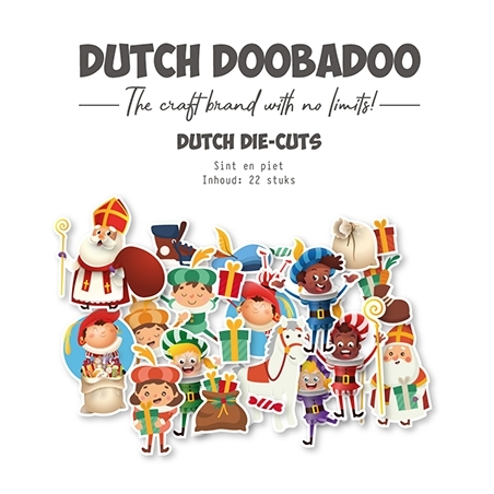 Die-cuts Sinterklaas - Dutch Doobadoo