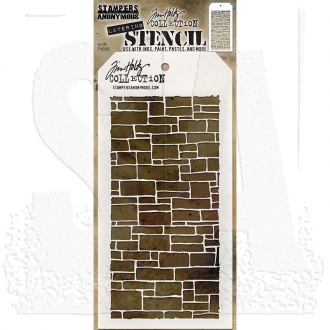 THS085 - Slate Tim Holtz Layering Stencil