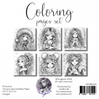 Fairybells Coloring Pages...