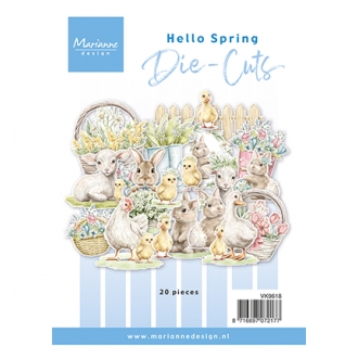 VK9618 - Hello Spring Die-cuts