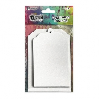 Dyan Reaveley Dylusions Dyamond Boards - Tags Large (6pcs)